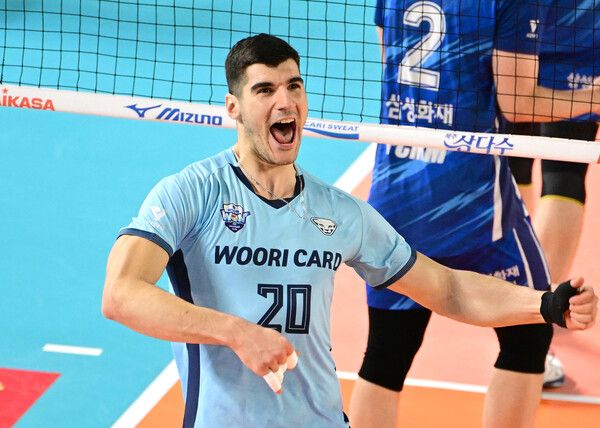 프로배구 V리그 남자부 우리카드 니콜리치. /KOVO 제공