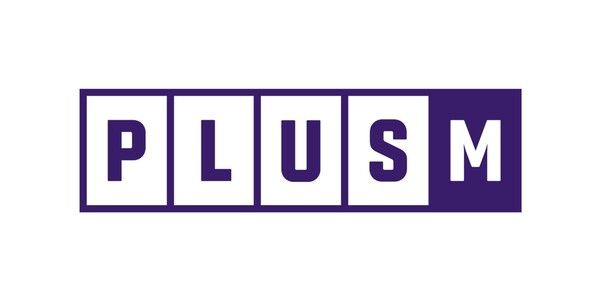 플러스엠 로고./