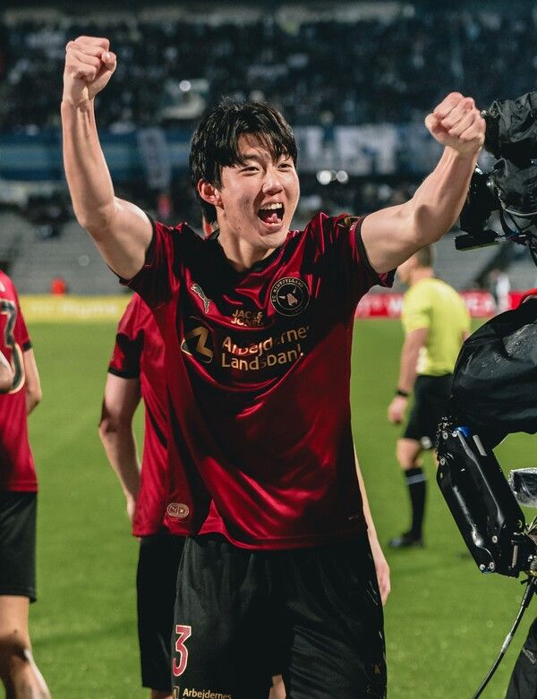 이한범. /미트윌란 SNS