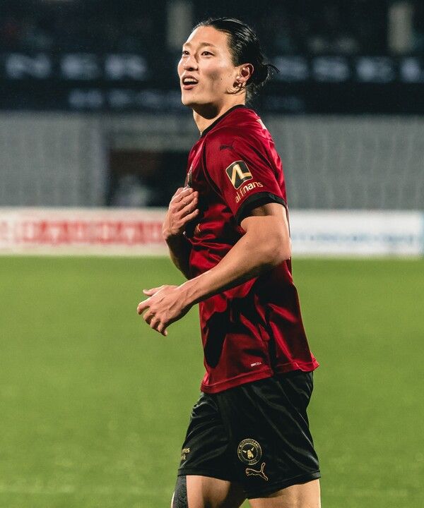 조규성. /미트윌란 SNS