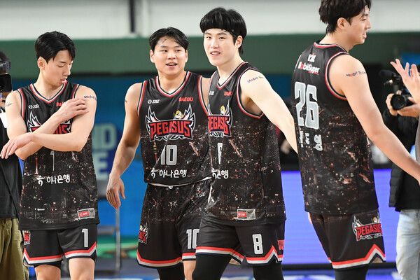 한국가스공사 선수단. /KBL 제공