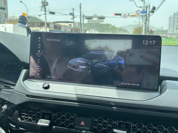 어코드 하이브리드의 드라이브 모드 중 개인화 모드 / 김우정 기자