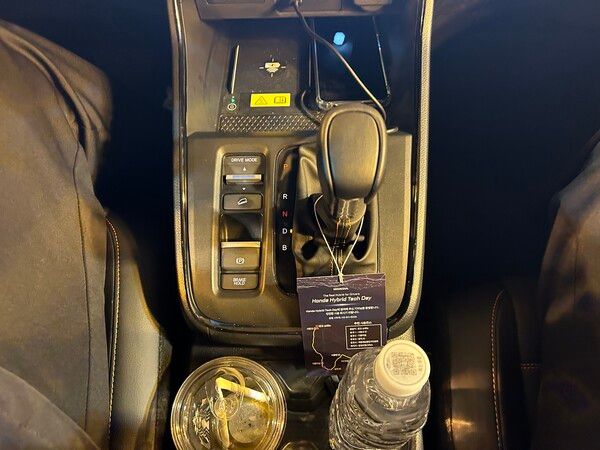 CR-V 하이브리드 내 드라이브 모드 스위치 위치 / 김우정 기자