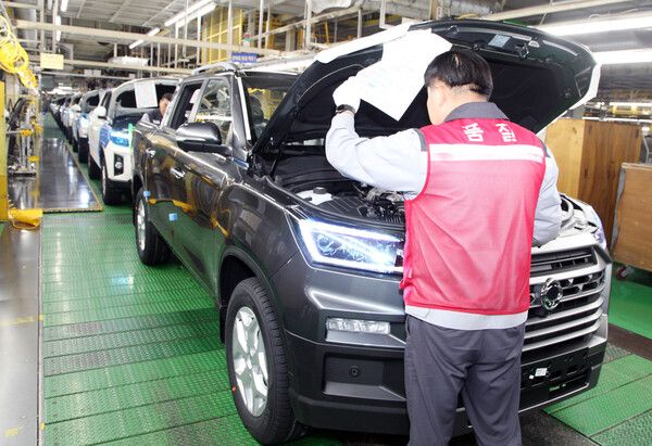 KG모빌리티 평택 공장. /KG모빌리티 제공