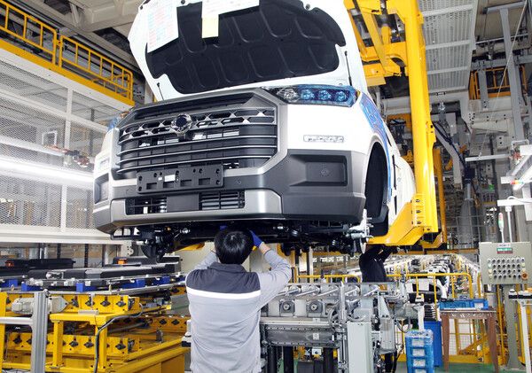 KG모빌리티 평택 공장. /KG모빌리티 제공