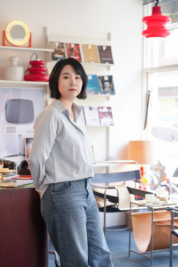 배우 이규선이 4일 오후 서울 강동구 한 카페에서 한스경제와 인터뷰를 하고 있다. /최대성 기자 dpdaesung@sporbiz.co.kr 2024.04.04.