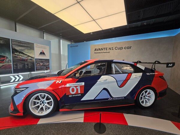 아반떼 N컵 카. /박시하 기자