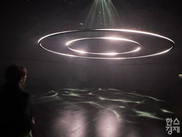 모히건 인스파이어 엔터테인먼트 리조트 르 스페이스 '우주의 등대, 스텔라 시그널'. /강상헌 기자