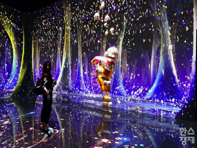 모히건 인스파이어 엔터테인먼트 리조트 르 스페이스 '상상 속의 크리쳐, 이매진'. /강상헌 기자