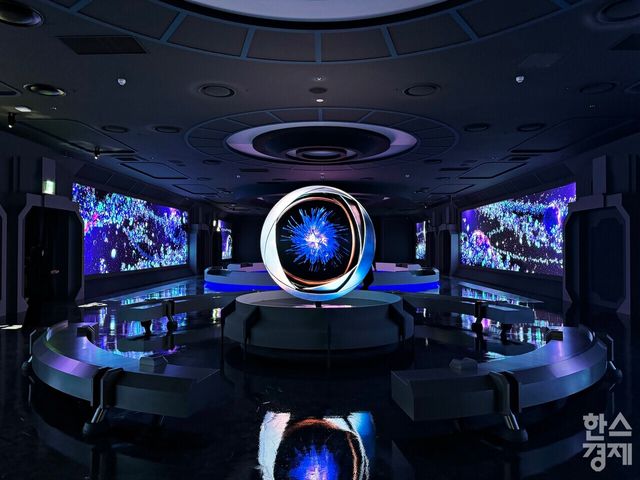 모히건 인스파이어 엔터테인먼트 리조트 르 스페이스 '코스모스테이션'. /강상헌 기자