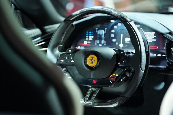 페라리가 30일 '페라리 12칠린드리 아시아 프리미어'를 열고 국내에서 아시아 최초로 12칠린드리를 공개했다. /최대성 기자