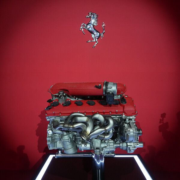 페라리가 30일 '페라리 12칠린드리 아시아 프리미어'를 열고 국내에서 아시아 최초로 12칠린드리를 공개했다. /최대성 기자