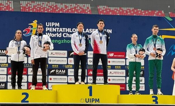 근대 5종 서창완(왼쪽)과 김선우. /대한근대5종연맹 제공