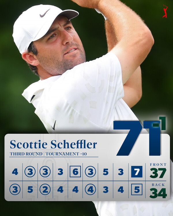 스코티 셰플러. /PGA 투어 페이스북