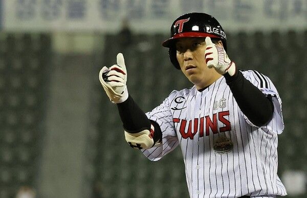 LG 트윈스 김현수. /연합뉴스