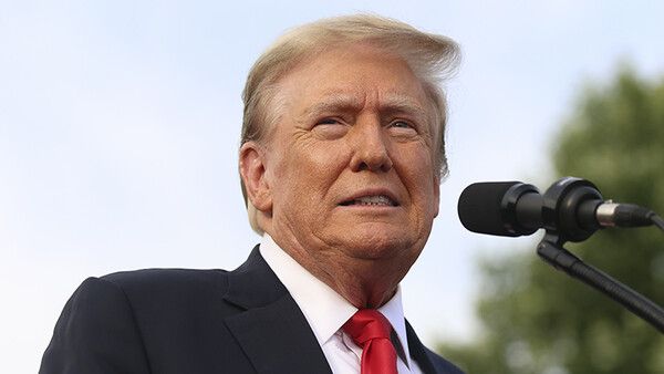 도널드 트럼프 전 미국 대통령이 선거자금 모금 행사를 열고 샌프란시스코 IT 기업가와 가상화폐 투자자들을 공략했다. / 연합뉴스