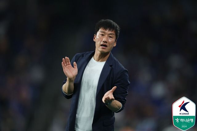 울산 HD전 4연승을 기록한 이정효 광주FC 감독. /한국프로축구연맹 제공