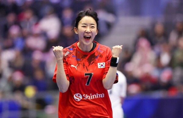 한국 여자 핸드볼 대표팀 주장 신은주. /한국핸드볼연맹 제공