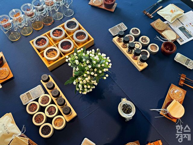 하이원 웰니스센터에서 진행하는 사상체질을 분석해 한방차를 추천해 주는 프로그램. /강상헌 기자