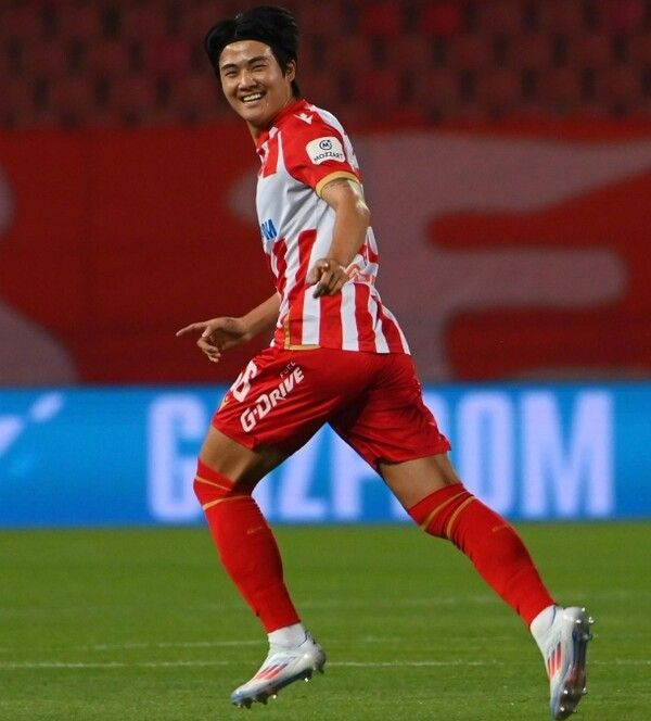 설영우. /즈베즈다 인스타그램