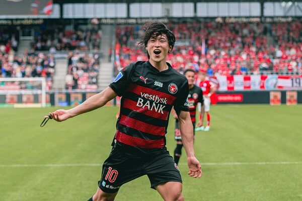 덴마크 수페르리가 미트윌란 조규성. /미트윌란 SNS