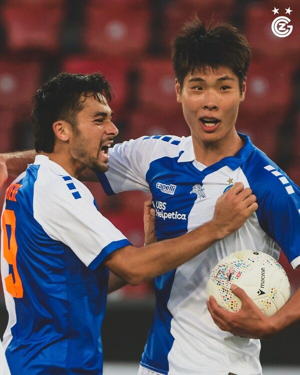 스위스 슈퍼리그 그라스호퍼 클럽 취리히 이영준. /그라스호퍼 클럽 취리히 SNS