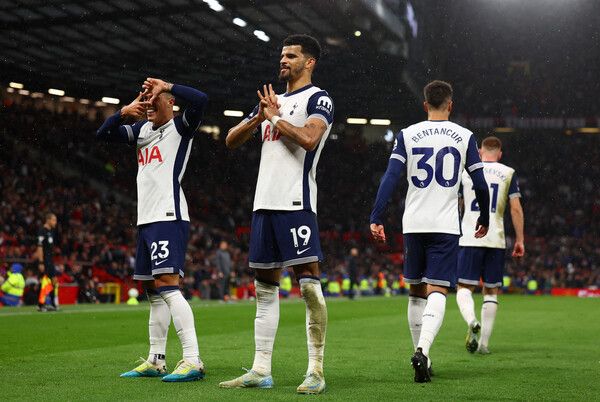 잉글랜드 프리미어리그 토트넘 홋스퍼 선수단. /연합뉴스