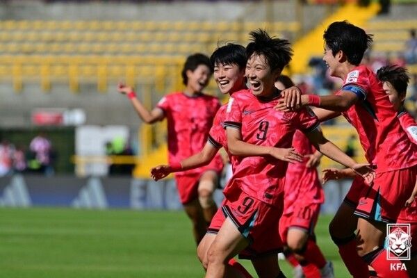 20세 이하(U-20) 여자 축구 대표팀. /KFA 제공