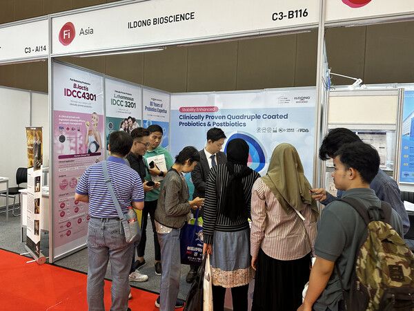 일동바이오사이언스가 인도네시아 식품 원료 박람회에 참가했다./일동제약그룹 제공