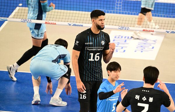 프로배구 V리그 남자부 현대캐피탈 레오. /KOVO 제공