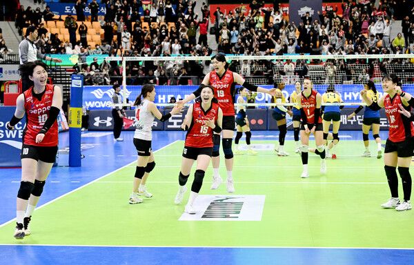 프로배구 V리그 여자부 페퍼저축은행. /KOVO 제공