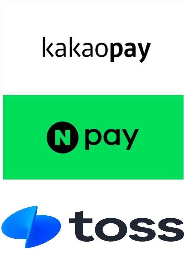 빅테크 3사 카카오페이·네이버페이·토스 CI. / 각사 제공