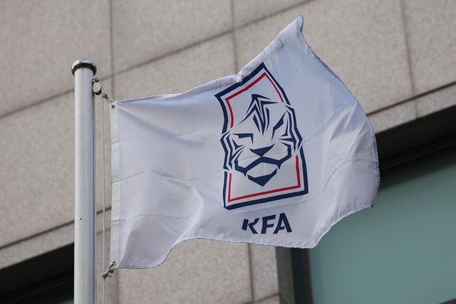 대한축구협회 깃발. /연합뉴스