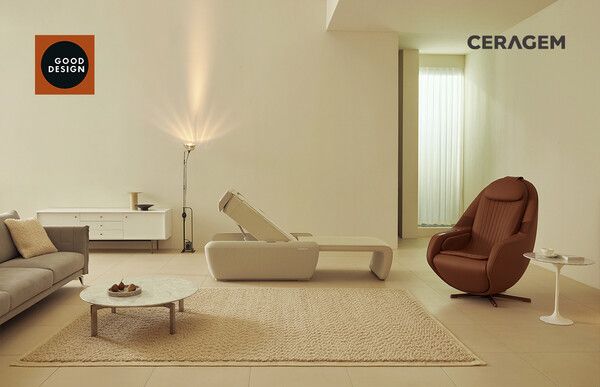 2024 굿 디자인 어워드에서 본상을 수상한 마스터 V9과 파우제 M6./세라젬