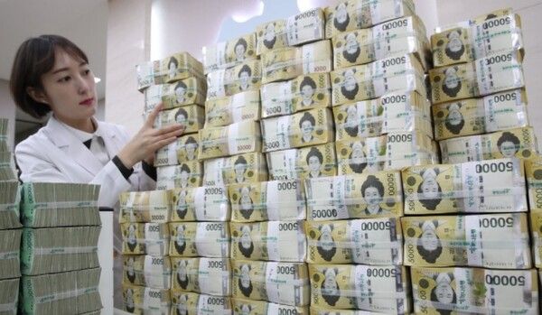 현금 5만원권 지폐. 본 사진은 기사내용과 무관. / 연합뉴스