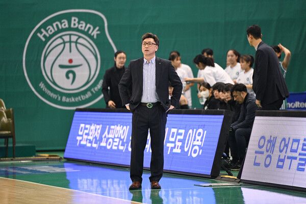 김도완 부천 하나은행 감독. /WKBL 제공