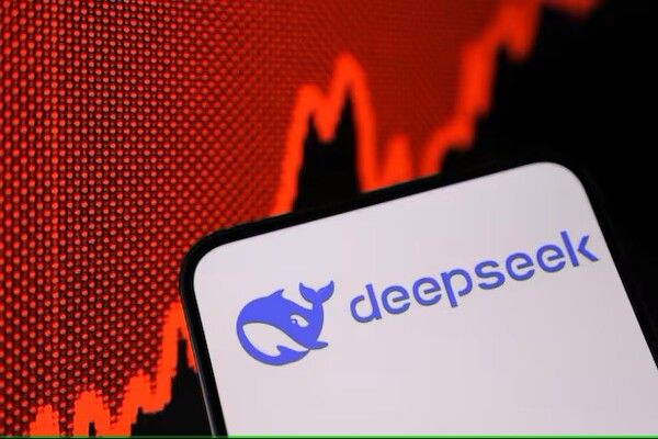 중국 인공지능(AI) 스타트업 딥시크의 '저비용 AI 모델' 개발 소식에 뉴욕 증시가 폭락했다. 특히 'AI 대장주' 엔비디아는 하루 만에 시총 약 6000억달러(863조원)을 날렸다.&nbsp; / 딥시크