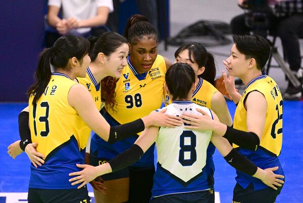 프로배구 V리그 여자부 현대건설. /KOVO 제공