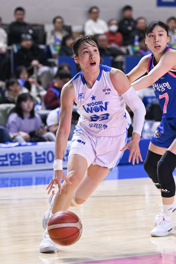 여자프로농구 아산 우리은행 김단비. /WKBL 제공