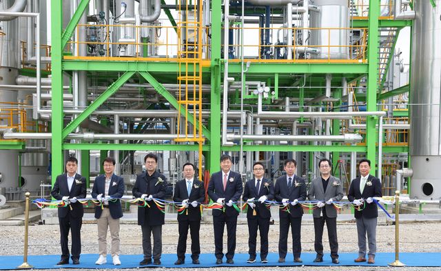 평택 CO2 실증시설 준공식 기념사진./현대건설