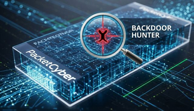 패킷사이버 백도어 보안./씨큐비스타, AI 생성 이미지