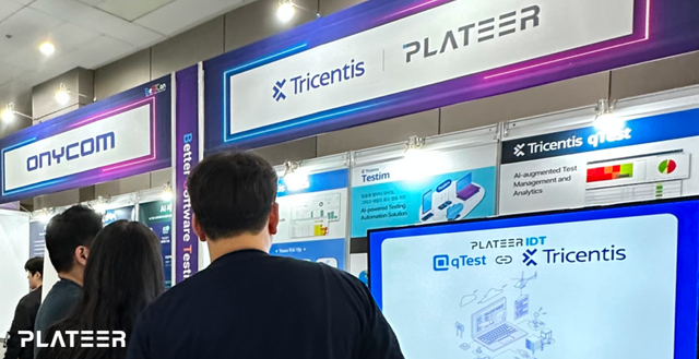 플래티어가 ‘제11회 국제 품질 테스팅 콘퍼런스(베스트콘 2025)’에 트라이센티스와 공동으로 참가했다./플래티어