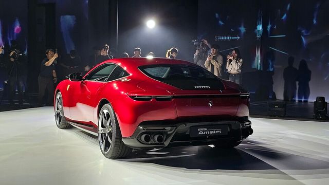 페라리 '아말피'의 외관./ 곽호준 기자