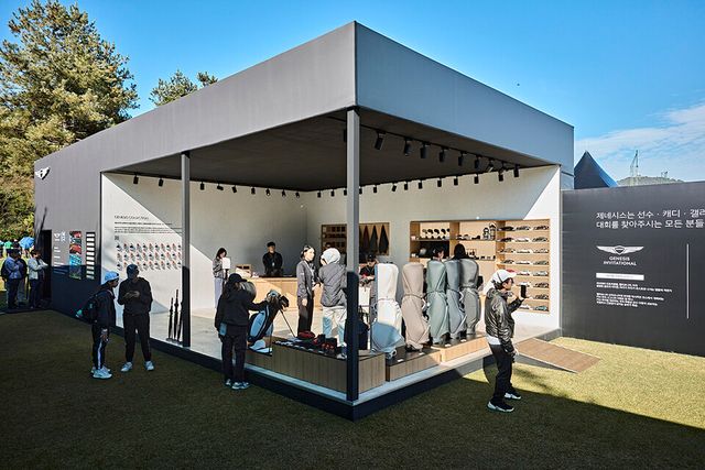 제네시스 컬렉션 부스 전경. /KPGA 제공