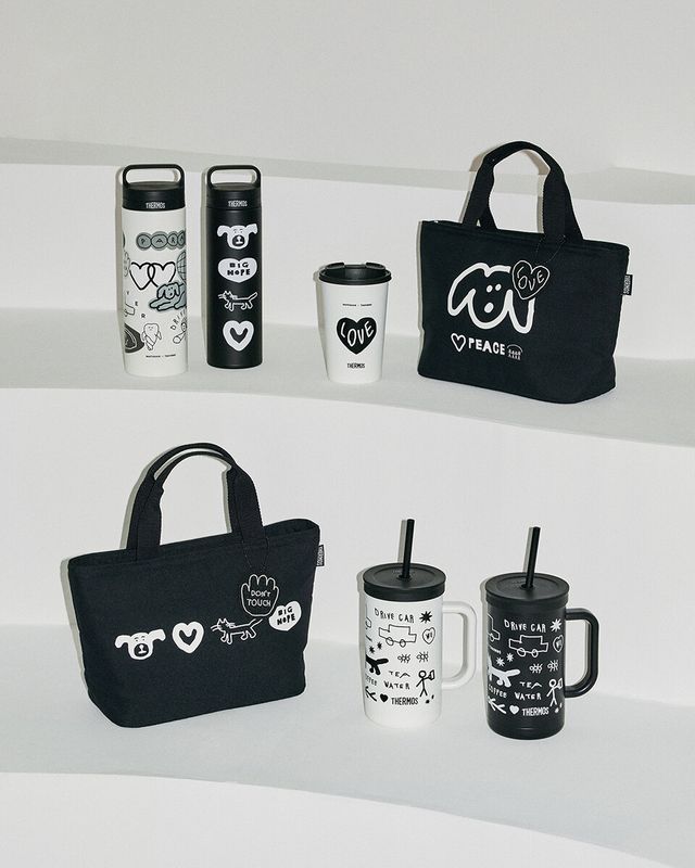 써모스X이나피스퀘어 컵앤텀블러·핸들 텀블러·보냉백 7종./써모스코리아