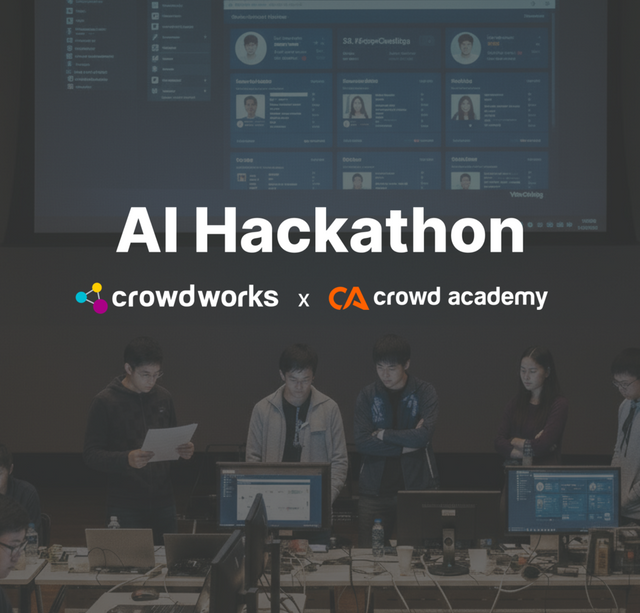 크라우드아카데미가 기업의 AI 역량 강화를 위한 ‘기업 맞춤형 AI 해커톤 교육 서비스’의 금융권 적용을 확대하고 있다./크라우드웍스