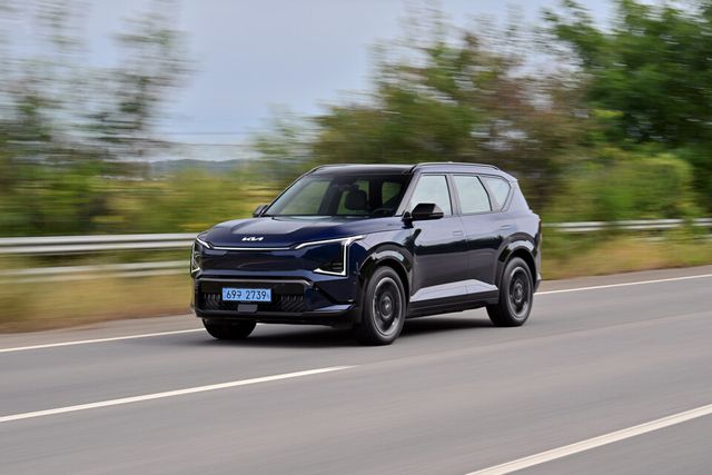 더 기아 'EV5 GT라인'의 외관./ 기아