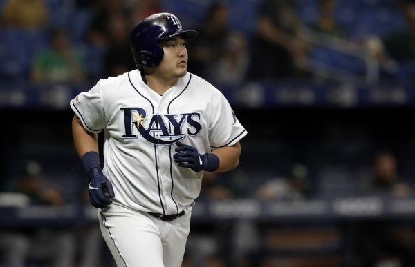 MLB 시절 최지만. /연합뉴스