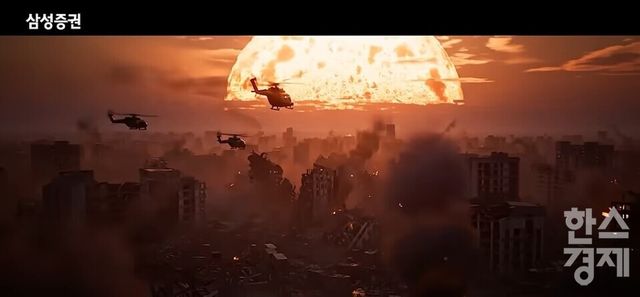 2007년 3월 27일 유튜브 채널 문을 연 삼성증권이 지난 7월 AI기술을 활용한 ‘씬의 한 수 - 작전명 엠팝(mPOP)’을 공개, 모티브 영상과 합쳐 누적 조회수 300만회가 넘는 ‘클릭 전쟁’을 이끌어냈다. 사진은 삼성증권 유튜브 화면 갈무리.