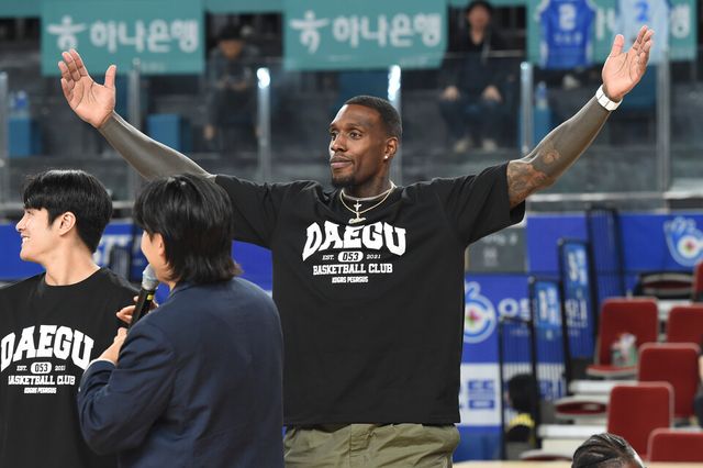 대구 한국가스공사의 라건아. /KBL 제공